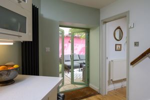 Patio doors to courtyard- click for photo gallery